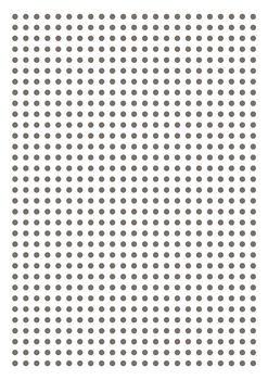 Grid paper. Dotted grid on white background. Abstract dotted transparent illustration with dots. White geometric pattern for school, copybooks, notebooks, diary, notes, banners, print, books