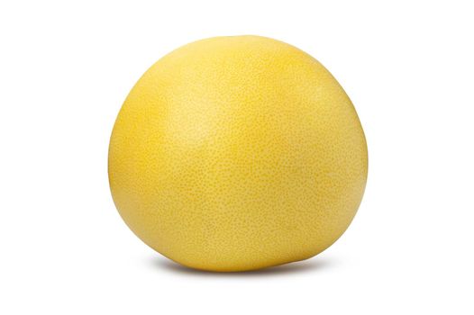 Pomelo citrus fruit isolated on white background