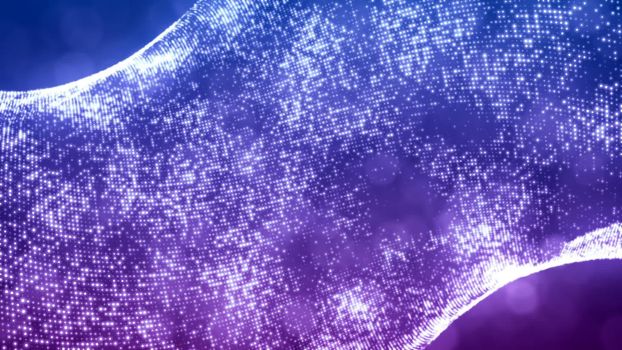 Abstract Background with nice abstract purple wave