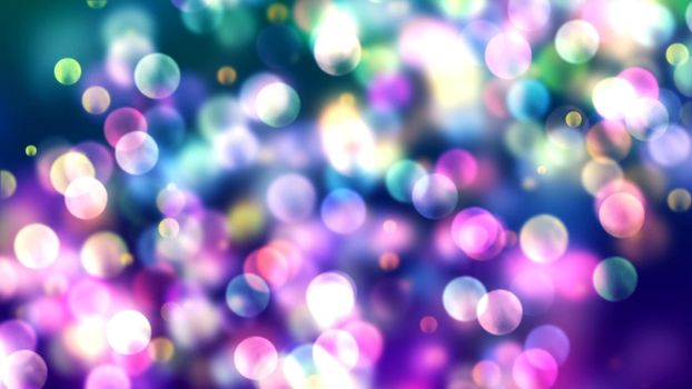 Abstract Background with nice colorful bokeh