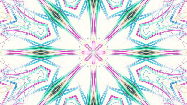 Colorful Kaleidoscopic beatiful abstract Background