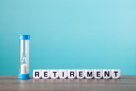 Saving money for retirement plan. Retirement Conceptual
