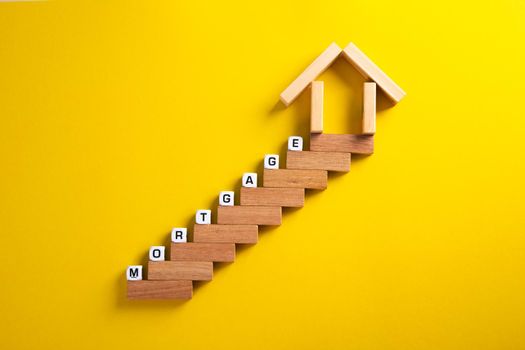 The growth of mortgage rates. Sale of houses. Population grows