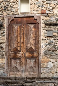 Ordino, Andorra: 2021 March 30: Chapel of the Rossell house in spring in Ordino, Andorra in the Pyrenees in 2021