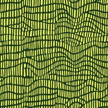Abstract modern crocodile leather seamless pattern. Animals trendy background. Green decorative vector illustration for print, fabric, textile. Modern ornament of stylized alligator skin.