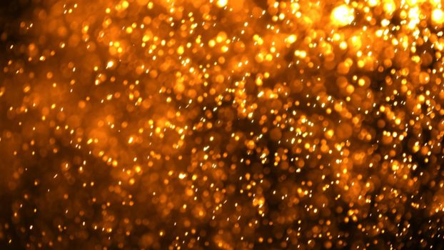 Motion blur Bokeh abstract background from fire particle 