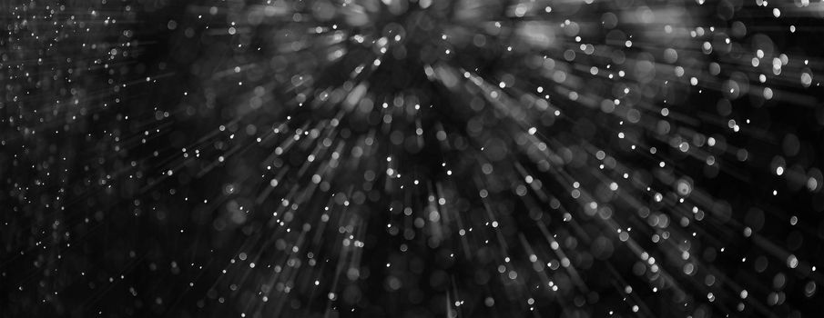 Bokeh abstract background from water splash