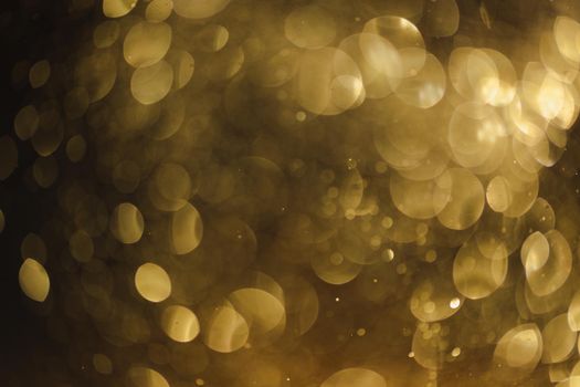 Bokeh abstract background from diamond dust