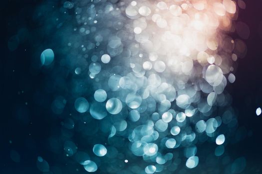 Bokeh abstract background from diamond dust