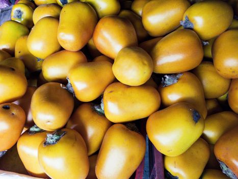 Solanum sessiliflorum or Cocona is a fruit that grows in tropical areas, mainly in the Peruvian Amazon