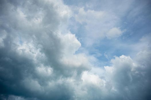 Blue sky with cloud