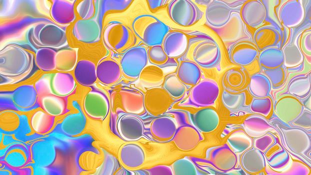 Abstract multicolored rainbow blurred background.