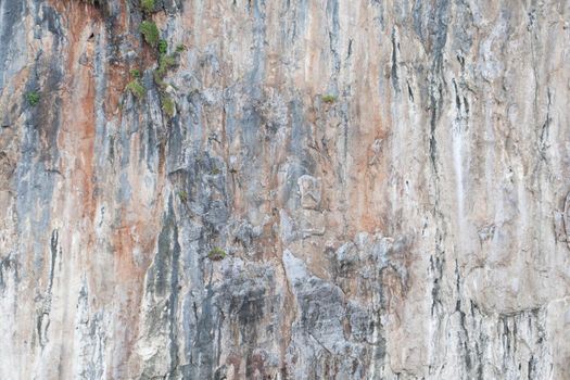 Surface background of limestone rock, Thailand