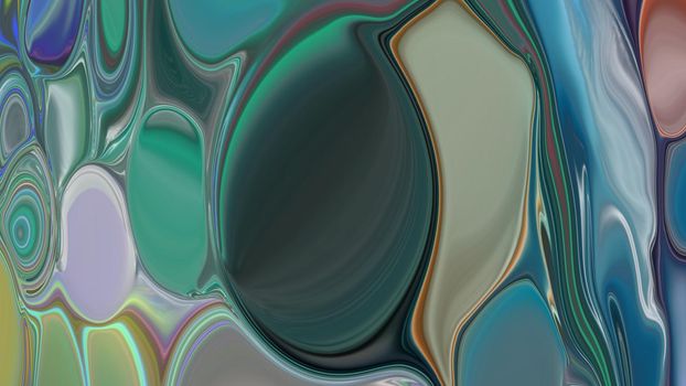 Abstract blurred multicolored neon background.