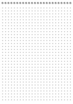 Grid paper. Dotted grid on white background. Abstract dotted transparent illustration with dots. White geometric pattern for school, copybooks, notebooks, diary, notes, banners, print, books.