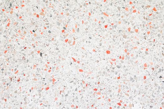 terrazzo floor old small rock color texture or stone marble background with copy space add text