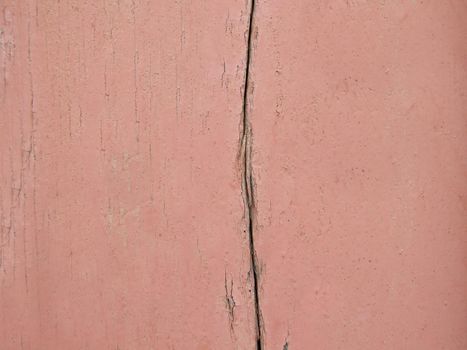 Cracked old wooden board close-up.Texture or background