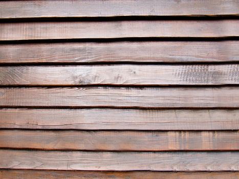 Wood paneling of the facade of the walls of the house close-up.Texture or background