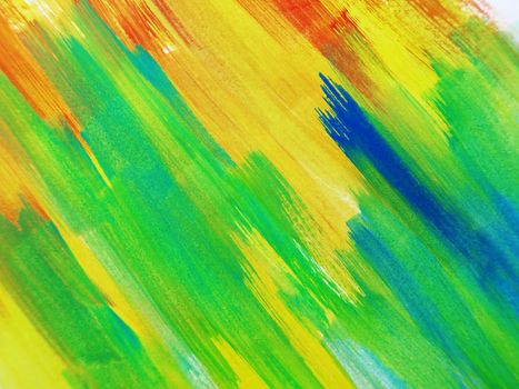 Colorful Abstract watercolor painted background