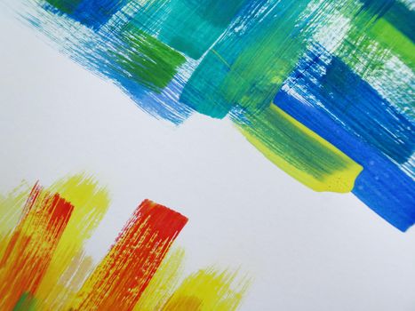 Colorful Abstract watercolor painted background