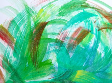 Colorful Abstract watercolor painted background