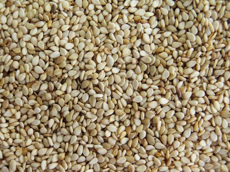 background of sesame seeds