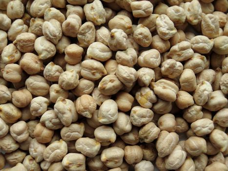 pattern of chickpeas. healthy food