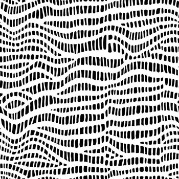 Abstract modern crocodile leather seamless pattern. Animals trendy background. Black and white decorative vector illustration for print, fabric, textile. Modern ornament of stylized alligator skin.