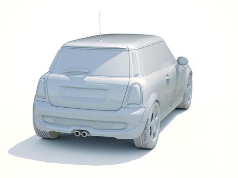 3d Car White Icon, 3d Car Blank Template, 3d White Car Icon with Shadow, Business Sedan Car on White Background, Automobile Isolated, Automobile Service Sign, Auto Body, Automobile Industry