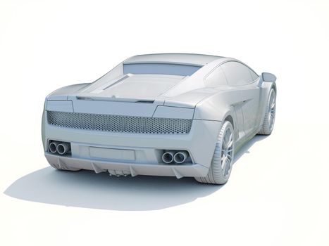 3d Car White Icon, 3d Car Blank Template, 3d White Car Icon with Shadow, Business Sedan Car on White Background, Automobile Isolated, Automobile Service Sign, Auto Body, Automobile Industry