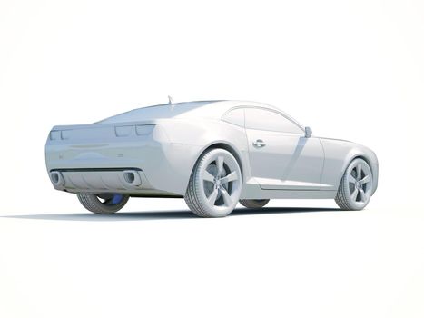3d Car White Icon, 3d Car Blank Template, 3d White Car Icon with Shadow, Business Sedan Car on White Background, Automobile Isolated, Automobile Service Sign, Auto Body, Automobile Industry