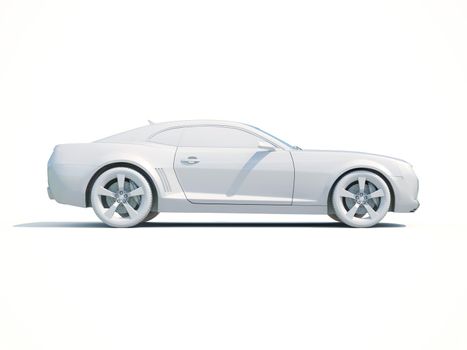 3d Car White Icon, 3d Car Blank Template, 3d White Car Icon with Shadow, Business Sedan Car on White Background, Automobile Isolated, Automobile Service Sign, Auto Body, Automobile Industry