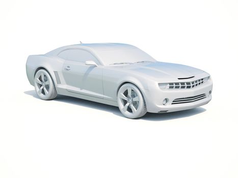 3d Car White Icon, 3d Car Blank Template, 3d White Car Icon with Shadow, Business Sedan Car on White Background, Automobile Isolated, Automobile Service Sign, Auto Body, Automobile Industry