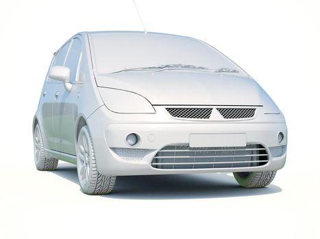 3d Car White Icon, 3d Car Blank Template, 3d White Car Icon with Shadow, Business Sedan Car on White Background, Automobile Isolated, Automobile Service Sign, Auto Body, Automobile Industry