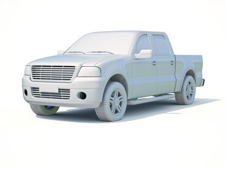 3d Car White Icon, 3d Car Blank Template, 3d White Car Icon with Shadow, Business Sedan Car on White Background, Automobile Isolated, Automobile Service Sign, Auto Body, Automobile Industry