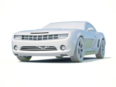 3d Car White Icon, 3d Car Blank Template, 3d White Car Icon with Shadow, Business Sedan Car on White Background, Automobile Isolated, Automobile Service Sign, Auto Body, Automobile Industry