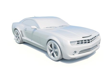 3d Car White Icon, 3d Car Blank Template, 3d White Car Icon with Shadow, Business Sedan Car on White Background, Automobile Isolated, Automobile Service Sign, Auto Body, Automobile Industry