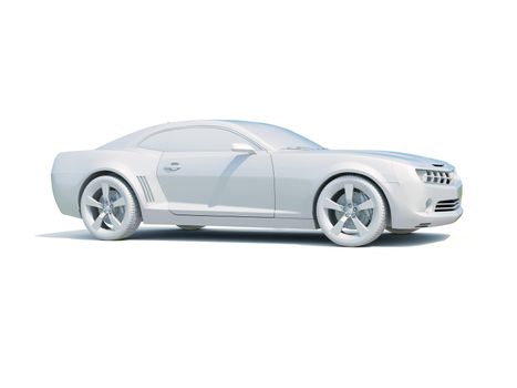 3d Car White Icon, 3d Car Blank Template, 3d White Car Icon with Shadow, Business Sedan Car on White Background, Automobile Isolated, Automobile Service Sign, Auto Body, Automobile Industry