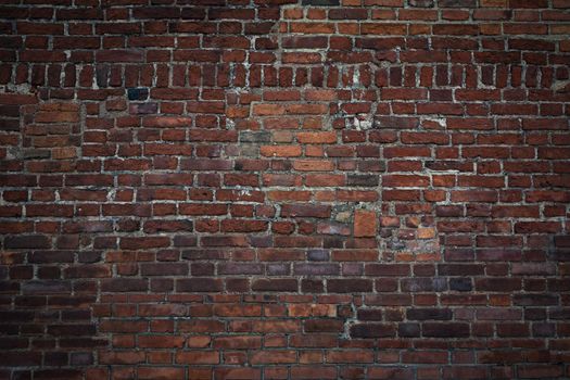 Large and old archival brick wall as a background ( high details)