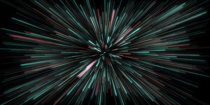 Speed Abstract with Glowing Energy Lines