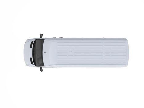 White Commercial Delivery Truck on a White Background isolated, Template Element Infographic, Postal Truck, Express, Fast Delivery, White Delivery Truck Icon, Transporting Service, Packages Shipment