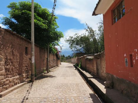 City of Cuzco in Peru, South America