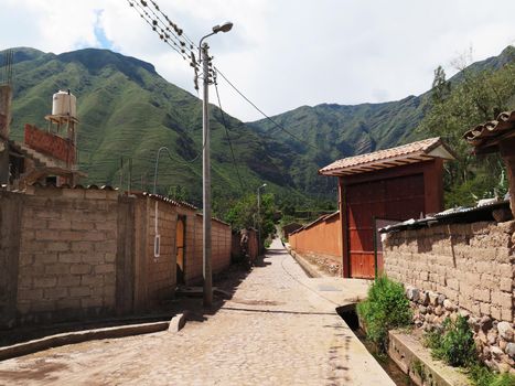 City of Cuzco in Peru, South America