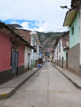 City of Cuzco in Peru, South America