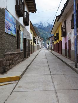 City of Cuzco in Peru, South America