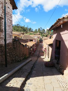 City of Cuzco in Peru, South America