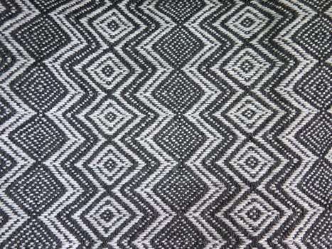 Peruvian hand made woolen fabric background