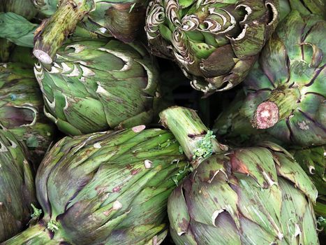 artichoke for sale at the Farmers Market