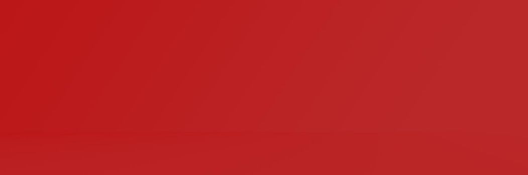 Studio Background - Bright Red Gradient horizontal studio room wall background