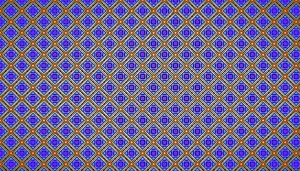 Abstract symmetrical multicolored patterned background.